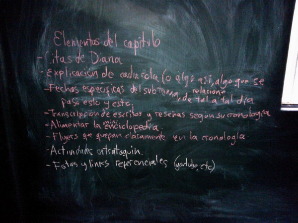 elementos que contendrá en capítulo 2